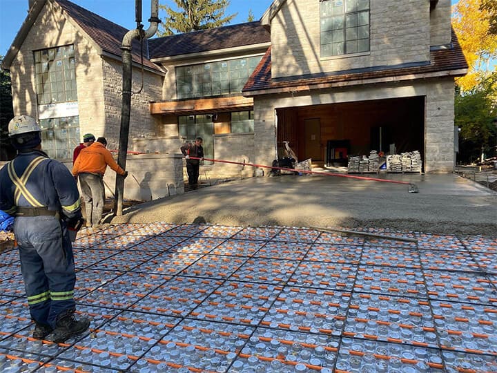 Heated Driveway-before